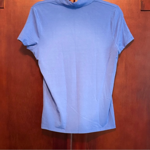 Talbots Women's V-Neck Royal Blue Blouse Size M - Picture 8 of 9